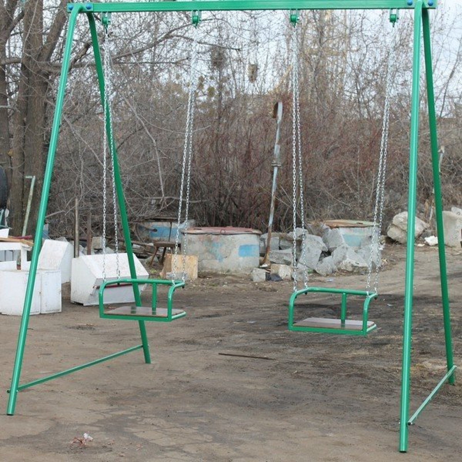 Качели двойные на цепях КД-2