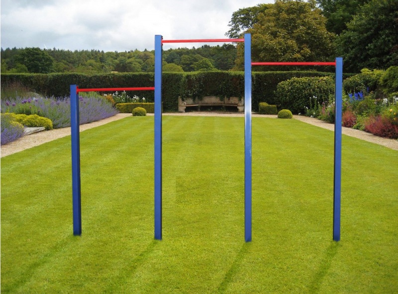 Турник трехcекционный